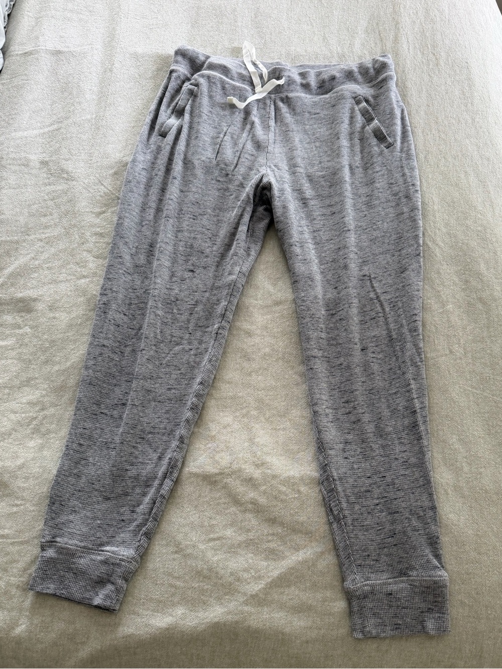 aerie Heather Gray Drawstring Joggers